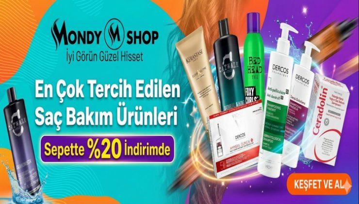 Mondy Shop’ta Sepette %20 İndirim Fırsatları Seni Bekliyor